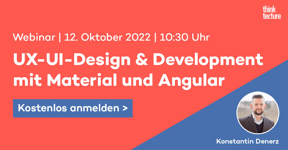 Webinar: UX-UI-Design & Development mit Material und Angular by ...