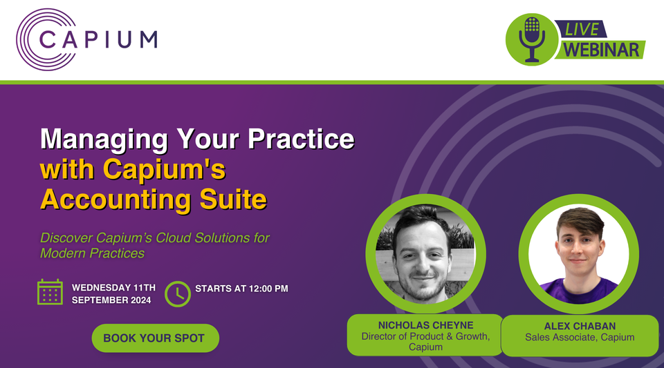 Webinar: Managing your Practice with Capium's Accounting Suite by Capium