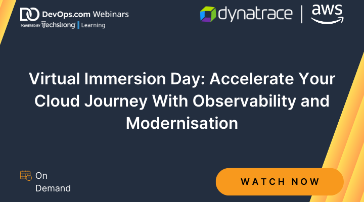 Webinar: Virtual Immersion Day: Accelerate Your Cloud Journey With ...
