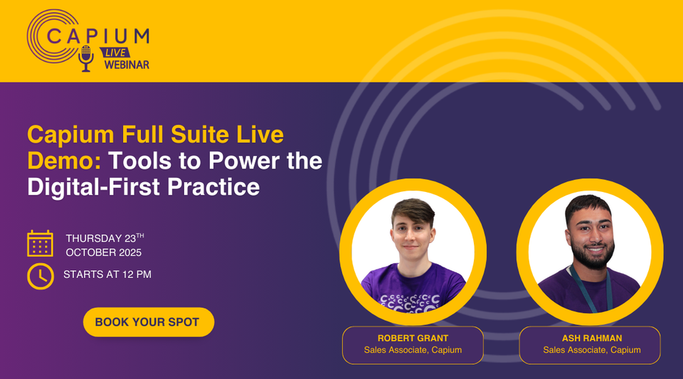 Webinar: Capium Full Suite Live Demo: Tools to Power the Digital-First ...