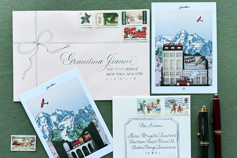 Holiday Envelope Addressing