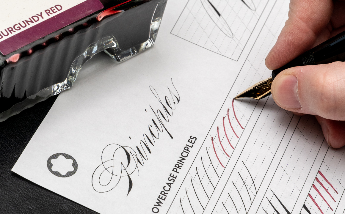 Shaded Spencerian (Flexible Nib), Part 1 - Creating the Short Letters