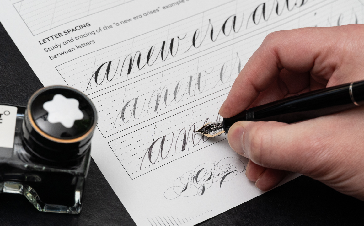 Shaded Spencerian (Monoline), Part 1 - Creating the Short Letters