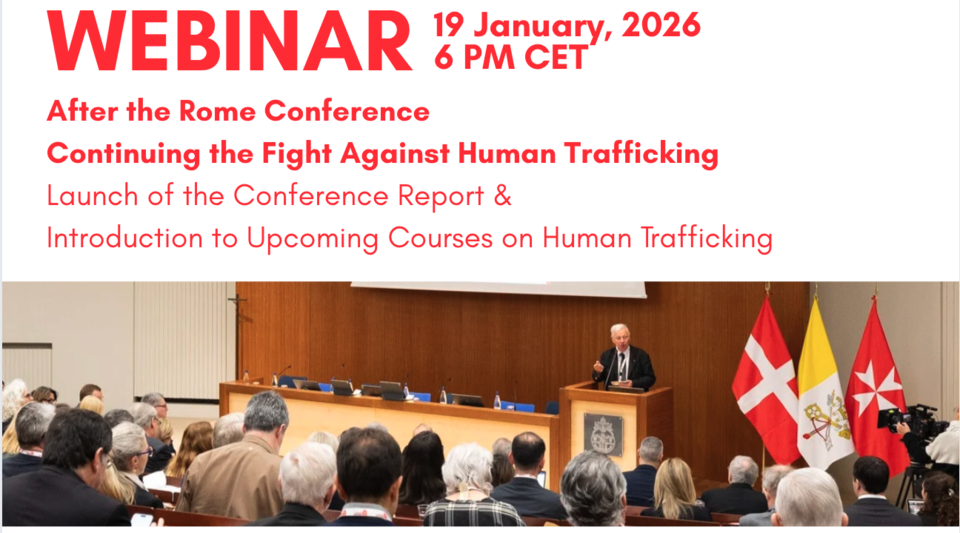 Webinar: After the Rome Conference - Continuing the Fight Against Human ...