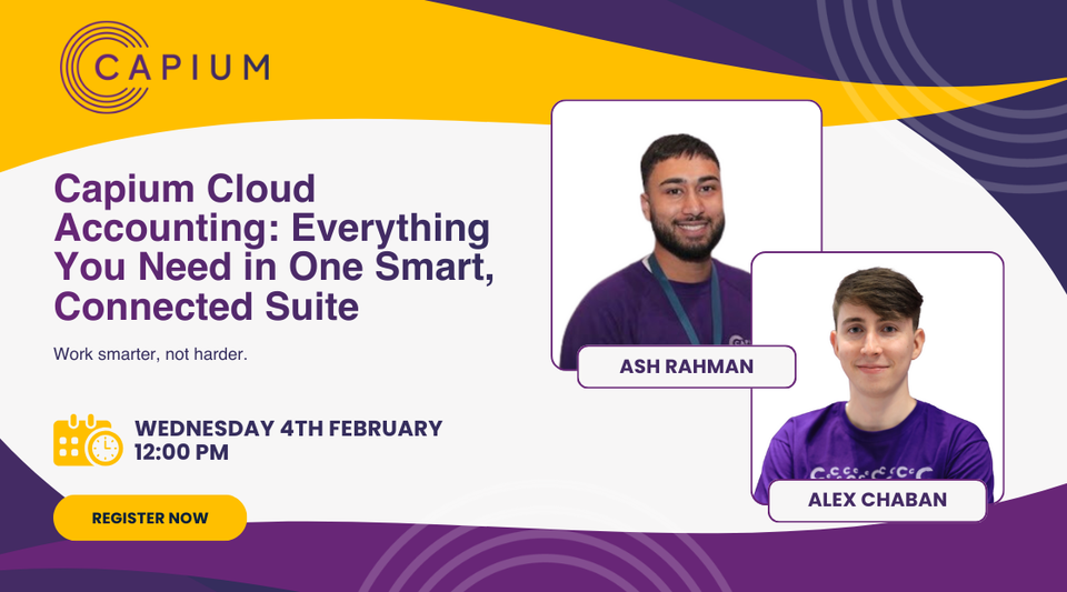 Webinar: Capium Cloud Accounting: Everything You Need in One Smart ...