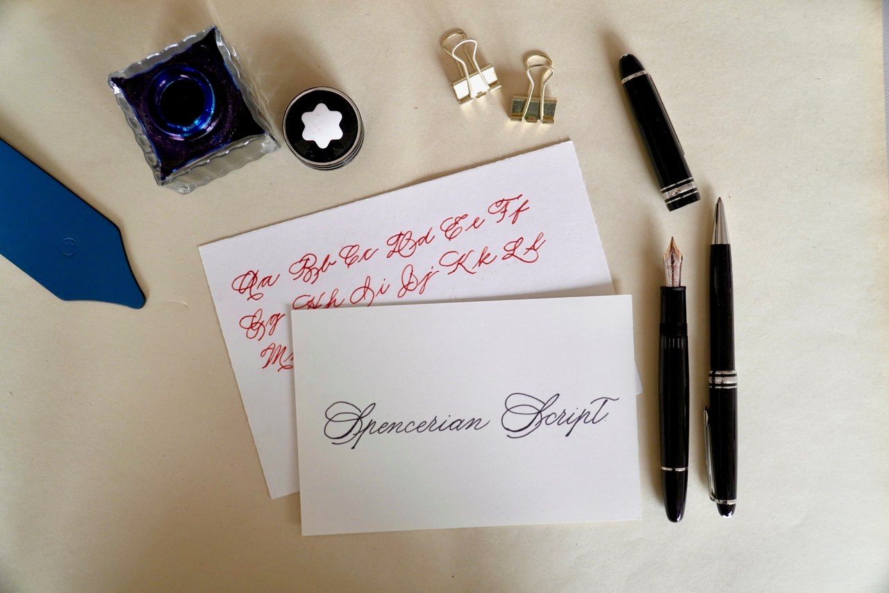 Spencerian Script, Teil 1 - Grundlagen