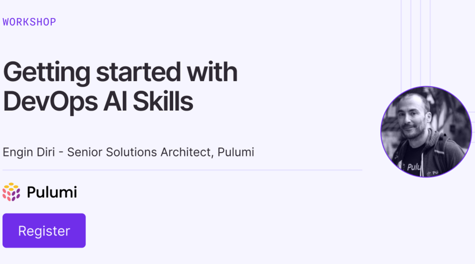 Webinar: Getting started with DevOps AI Skills by Pulumi
