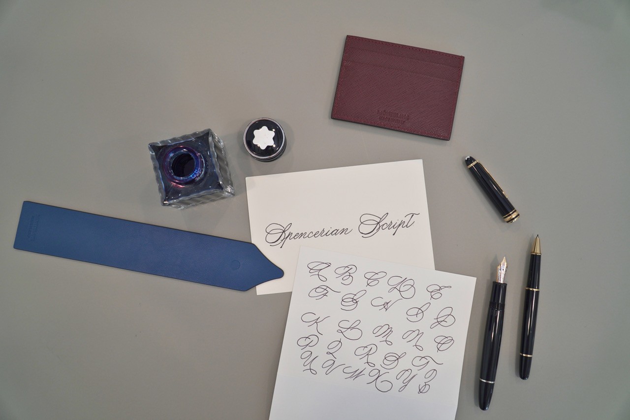 Spencerian Script, Teil 2 – Großbuchstaben
