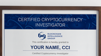 Webinar Cci 2 Week Program By Blockchain Intelligence Group