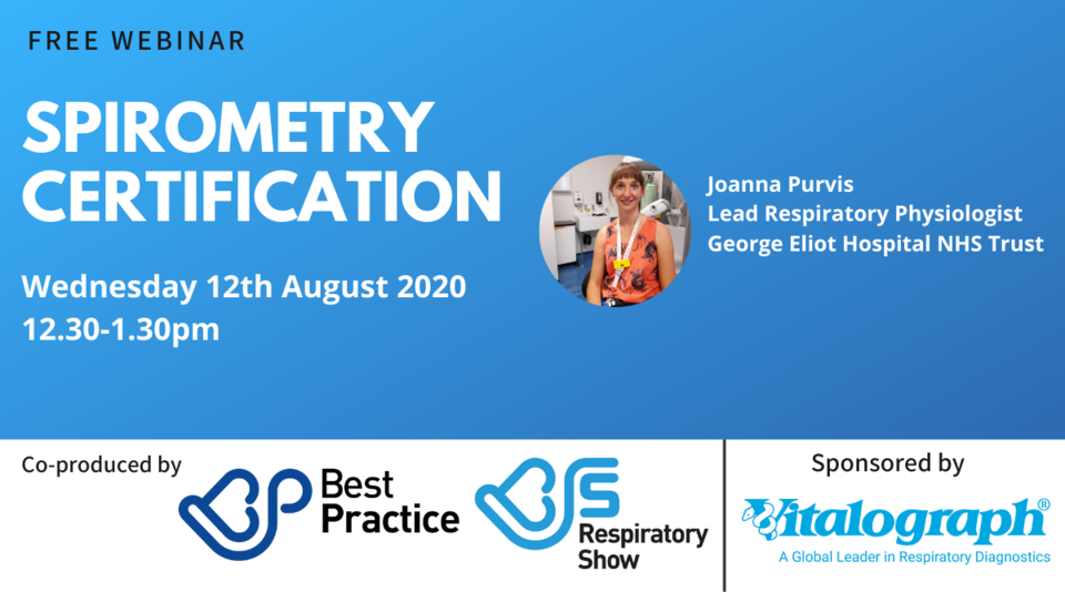 Webinar Spirometry Certification by CloserStill Media