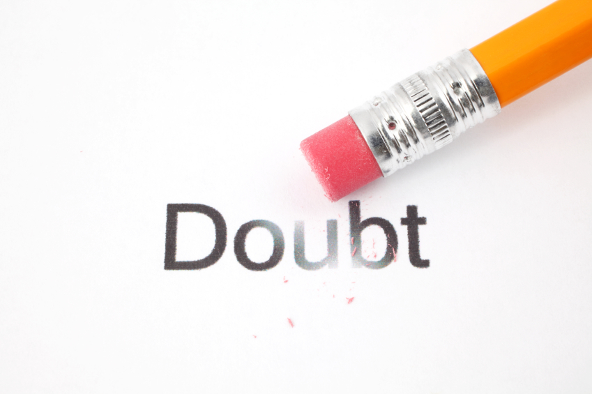 I m in doubt. I m in doubt
