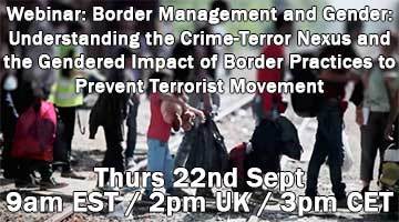 Webinar: Border Management and Gender: Understanding the Crime-Terror ...