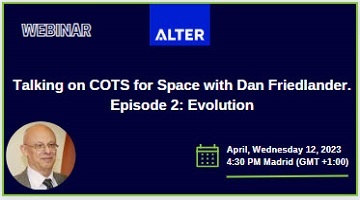 Webinar: Talking on COTS for space with Dan Friedlander. Episode 2 ...