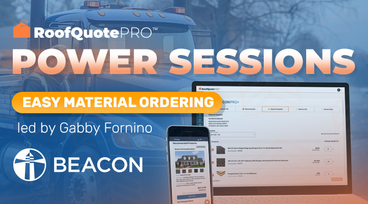Webinar: Quick & Easy Material Orders with the Beacon Pro+ Integration ...