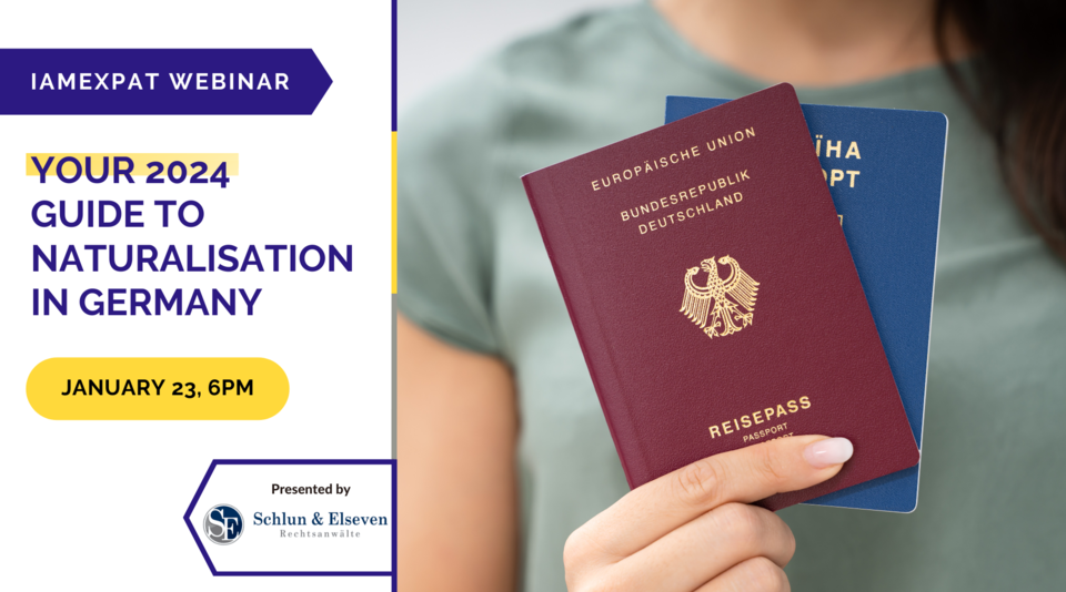 Webinar: IamExpat Webinar: Your 2024 Guide to Naturalisation in Germany ...