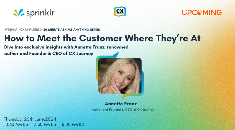 Webinar: How to Meet the Customer Where They’re At by Upcoming Global
