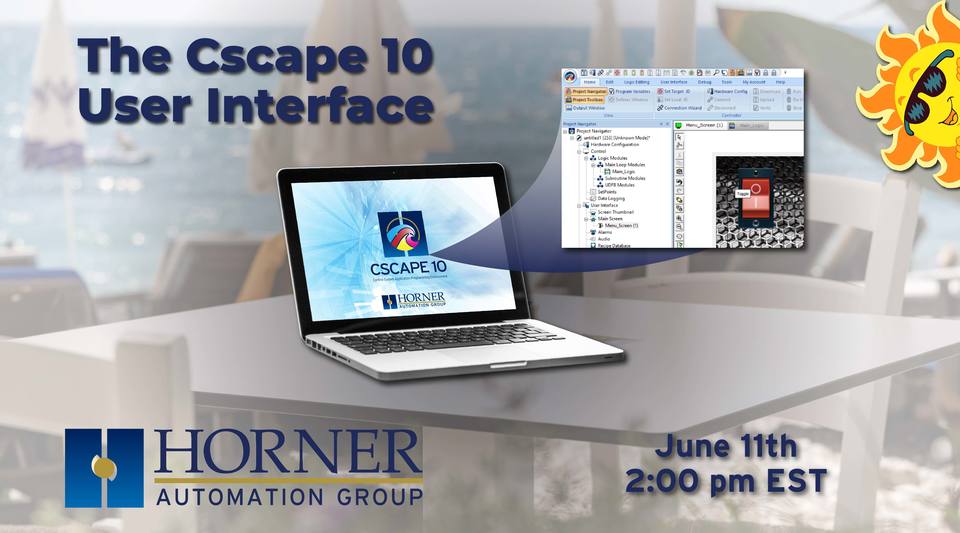 Webinar: The Cscape 10 User Interface by Horner Automation