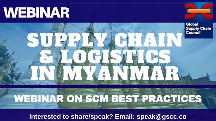 Webinar Supply Chain Logistics In Myanmar