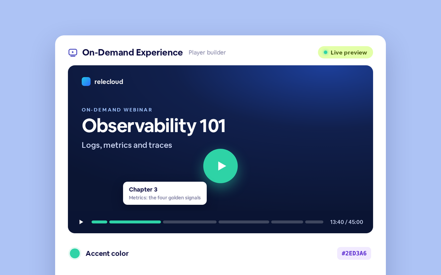 On-Demand Experience Builder