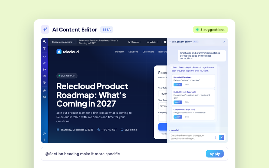 AI Content Editor