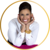 Webinar hosting presenter Aprille Trupiano