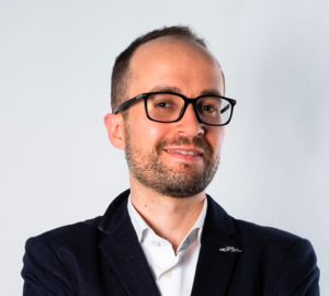 Webinar hosting presenter Francesco Medda