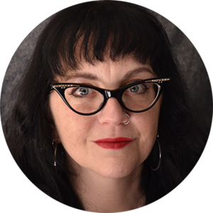 Webinar hosting presenter Sharon F