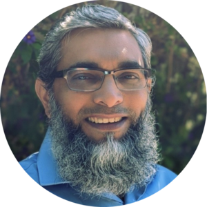 Webinar hosting presenter Rizwan M