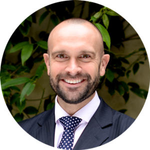 Webinar hosting presenter Richard Perry
