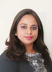 Webinar hosting presenter Chandini Pradeep