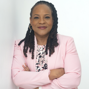 Webinar hosting presenter Aisha M.