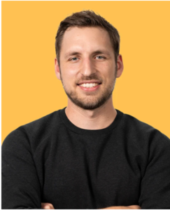 Webinar hosting presenter Adrian P.