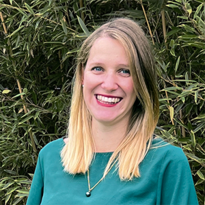 Webinar hosting presenter Séverine Rieffel