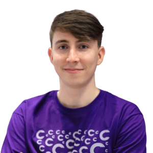 Webinar hosting presenter Alex Chaban