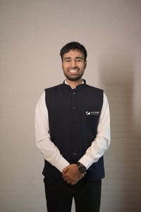 Webinar hosting presenter Zalak Nagar