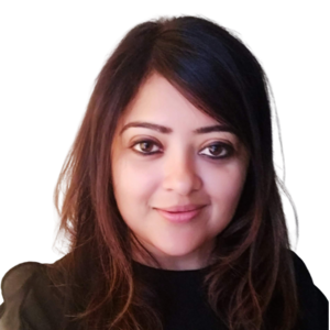Webinar hosting presenter Garima B.