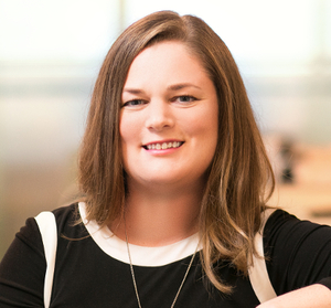Webinar hosting presenter Meredith Johnson