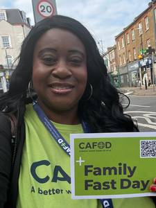Webinar hosting presenter Celeste Iyinbo