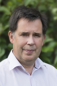 Webinar hosting presenter Tim Holmes