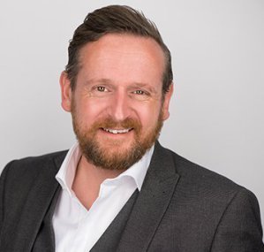 Webinar hosting presenter Stewart Vallely