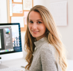 Webinar hosting presenter Elisabeth Young